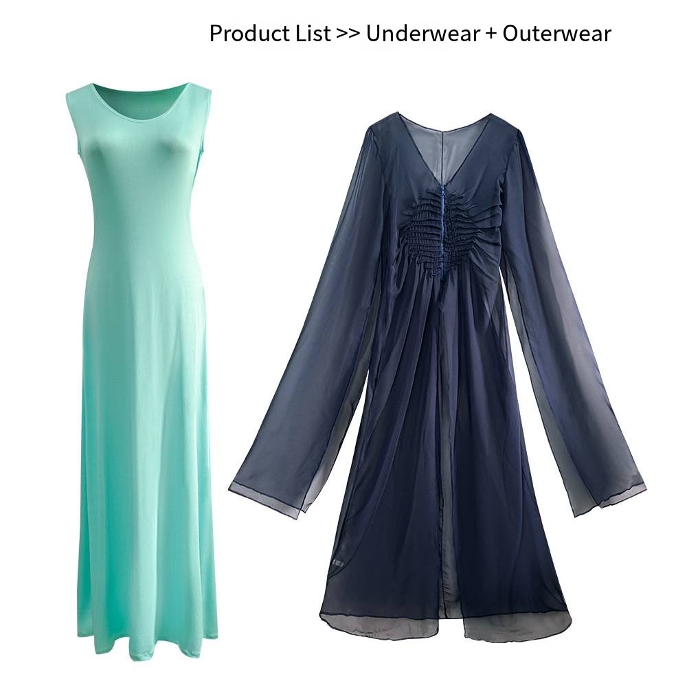 Fashion Egypt Goddess Two-piece Dress Set Halloween Queen Role Play Costume